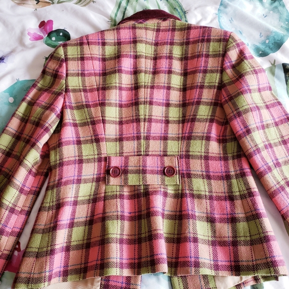 Vintage wool blazer - Picture 2 of 5